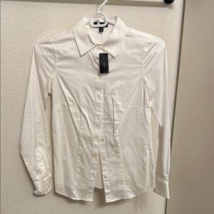 The Limited Classic White Dress Shirt
